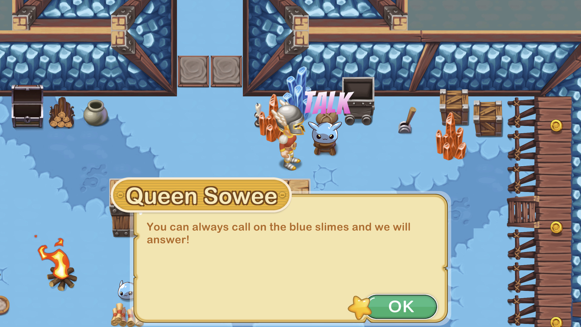 NPC dialogue